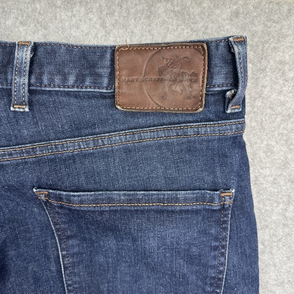 Hart Schaffner‎ Marx Men's 5 Pocket Jeans Size 36x34 - Picture 7 of 10
